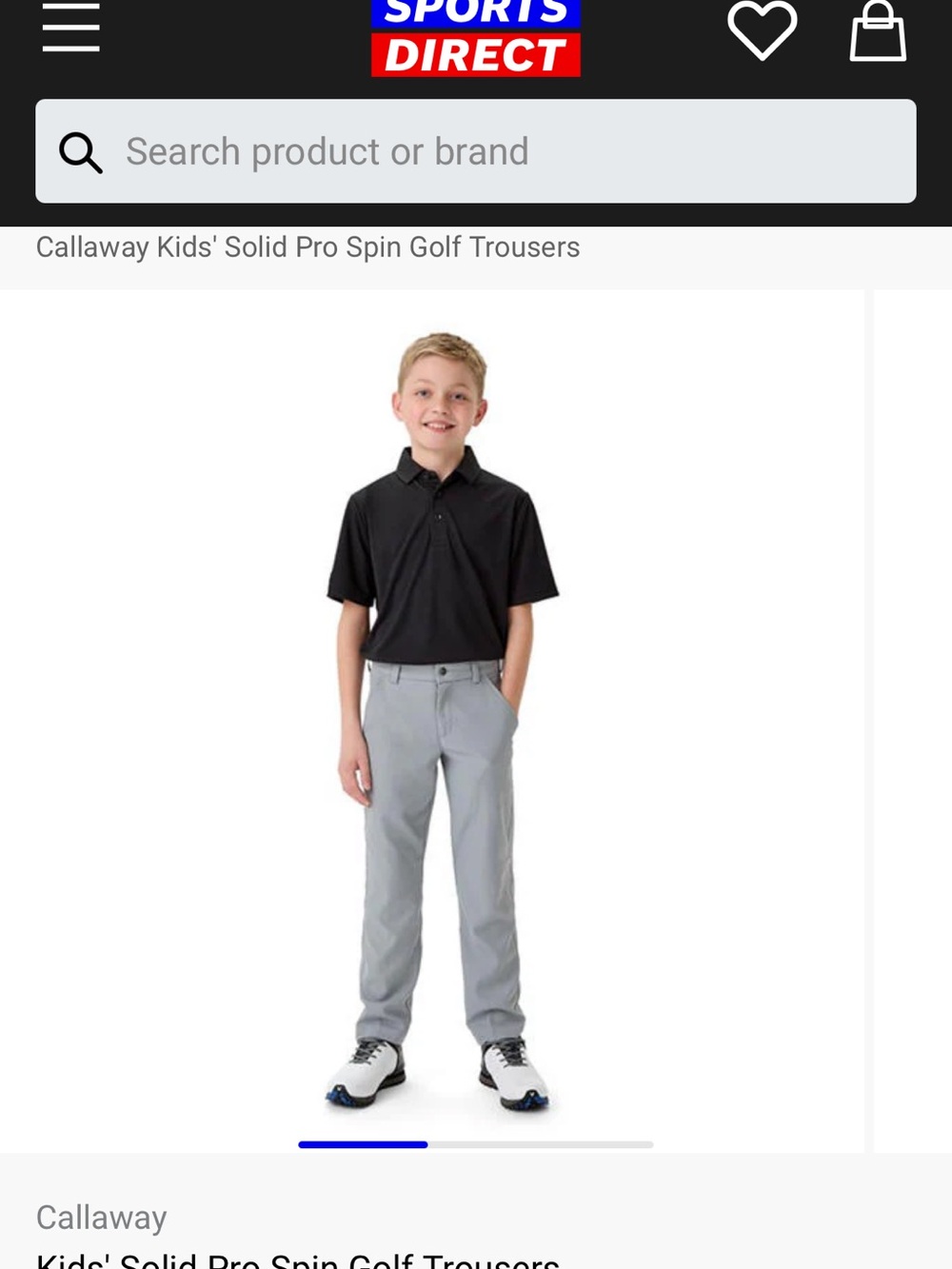 Callaway Boys' Pro Spin 3.0 Golf Pants